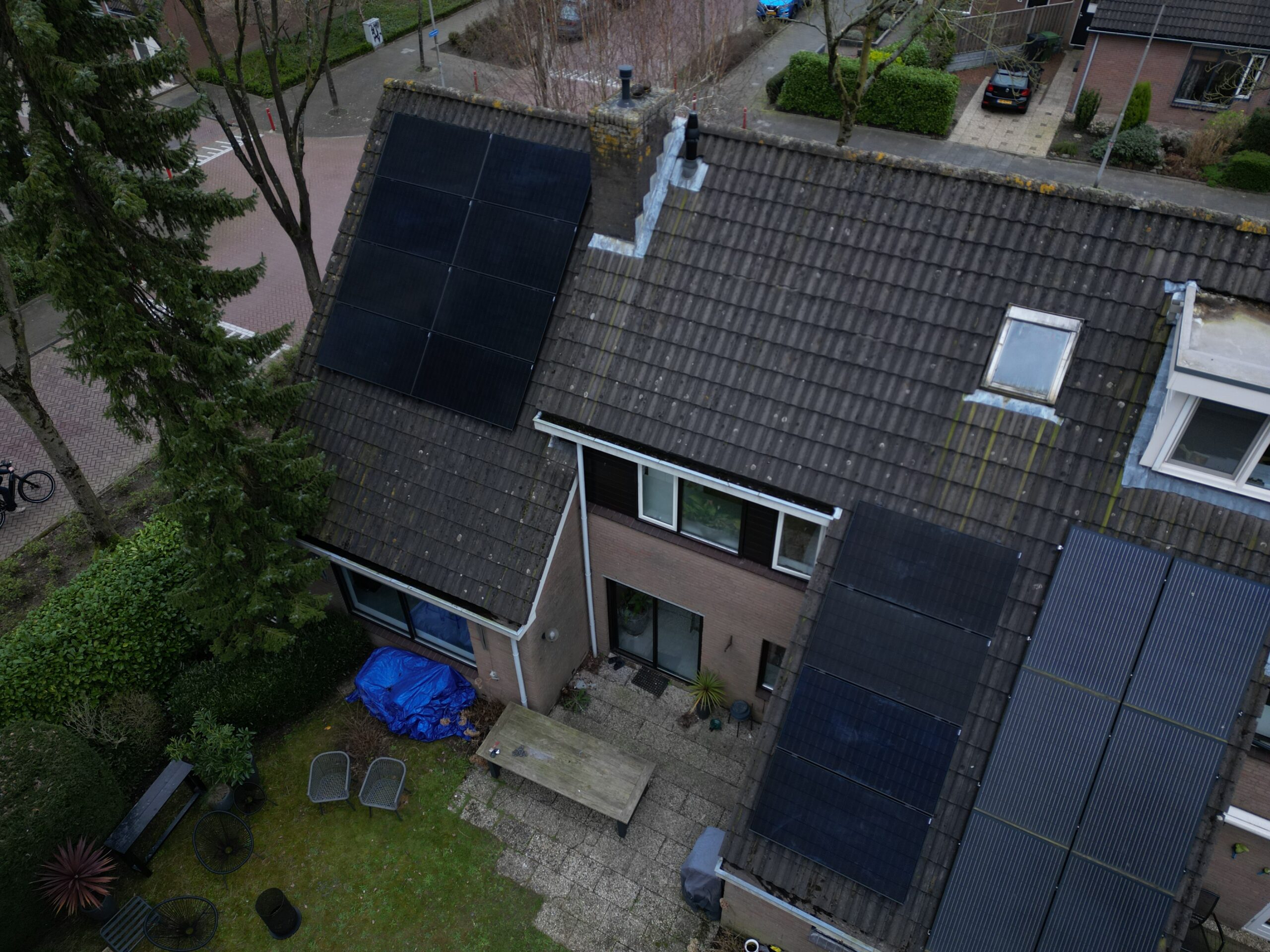 Zonnepanelen schuindak S 'gravendeel